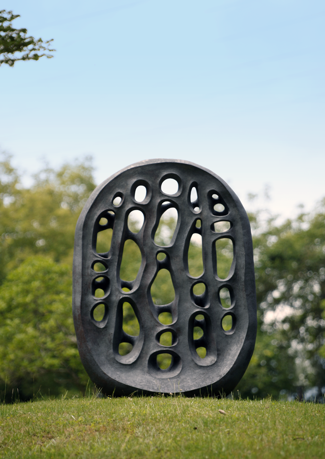 黒川氏の作品「コーボーの内壁」2012年制作