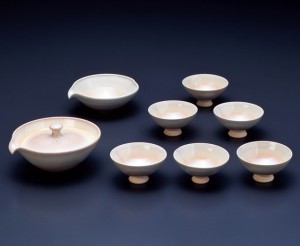 ｢御本手忠左Ⅱ型煎茶器揃｣ Chuza Ⅱ Type Tea Set in 'Gohon' Style